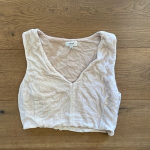 Wilfred Silk / Velvet tank top